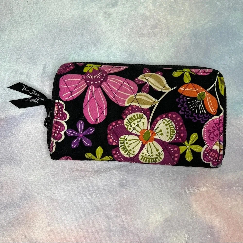 Vera Bradley Accordion Wallet Pirouette Pink